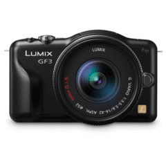 Panasonic Lumix DMC-GF3 with 14-42mm Kit