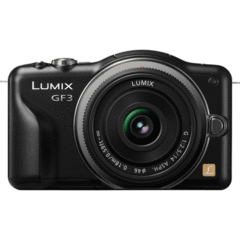 Panasonic Lumix DMC-GF3 with 14mm Kit