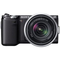 Sony Alpha NEX-5N with 18-55mm Kit (Black)