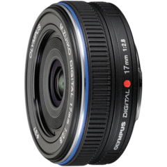 Olympus M. Zuiko Digital 17mm F2.8 (Black)
