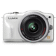 Lumix DMC-GF3 with 14-42mm X PZ OIS Kit White
