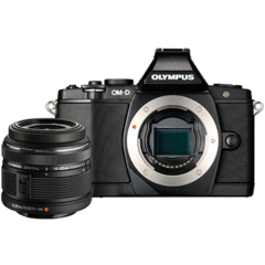 Olympus OM-D E-M5 with 14-42mm Lens (Black)