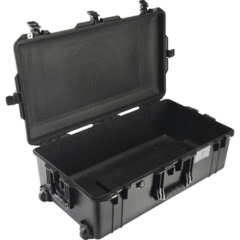 Pelican 1615AirNF Wheeled Check-In Case (Black, No Foam/Empty)