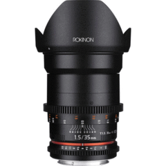 Rokinon 35mm T1.5 Cine DS Lens for Canon
