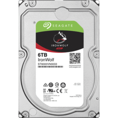 Seagate 6TB IronWolf 7200 rpm SATA III 3.5" Internal NAS HDD (Retail)