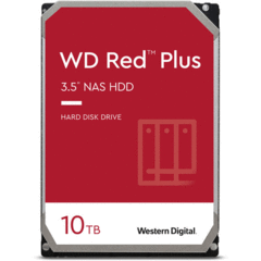 WD 10TB Red Plus 5400 rpm SATA III 3.5" Internal NAS HDD
