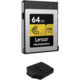 64GB Professional CFexpress Type-B Memory Card with USB 3.1 Reader