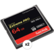 64GB Extreme Pro CompactFlash (2-Pack)