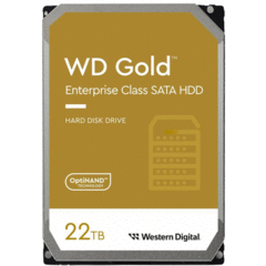 WD 22TB Gold Enterprise Class 7200 rpm 3.5" Internal NAS HDD