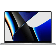 Apple 16.2" MacBook Pro with M1 Max Chip (Late 2021, Silver)
