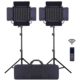 Professional RGB 600 Panel 2-Light Kit